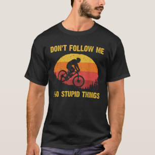 Coole Mountainbike voor mannen vrouwen Biker MTB F T-shirt