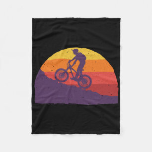 Coole Mountainbiken Voor Mannen Vrouwen Vintage Fi Fleece Deken