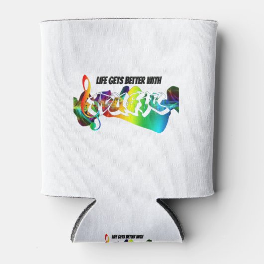 coole muziekkoeler blikjeskoeler (Voorkant)