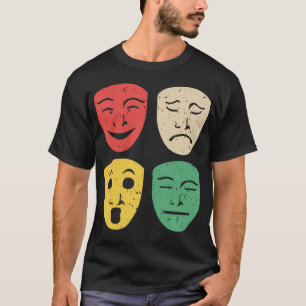 Coole Muziektheater Kunst Voor Mannen Vrouwen Broa T-shirt
