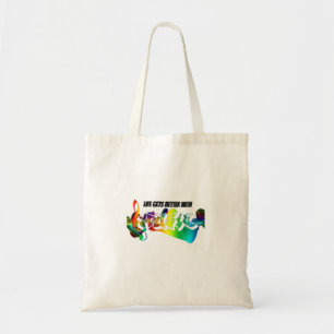 Coole muziekvideo's tote bag