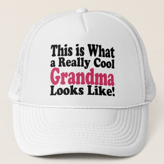 Coole oma trucker pet (Voorkant)