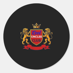 Coole Ooms Club Oom Altijd Grappig Cket Grappige O Ronde Sticker
