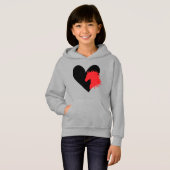 coole paardenliefhebbers kinder unisex (Voorkant volledig)