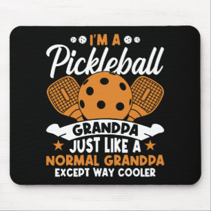 Coole Pickleball Opa Speler Muismat