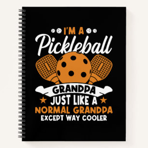 Coole Pickleball Opa Speler Notitieboek