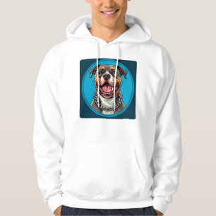 Coole Pitbull Hond Hoodie