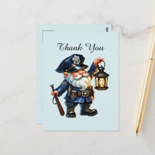 Coole politie bedankt briefkaart
