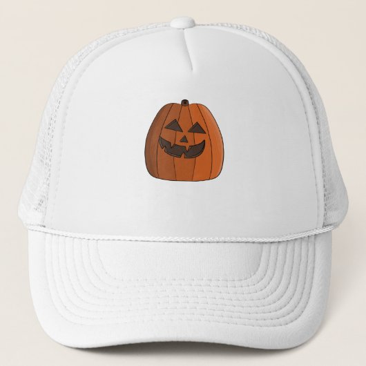 Coole Pompoen Trucker Pet (Voorkant)