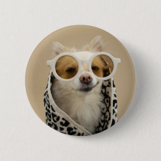 coole puppy ronde button 5,7 cm