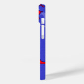 coole rode rode kool van monde Case-Mate iPhone case (Achterkant / Links)