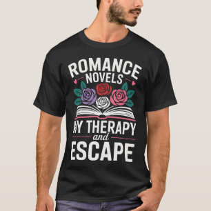 Coole romantische romans en romantasy t-shirt