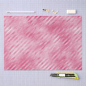 Coole roze strepen tissuepapier (Craft)