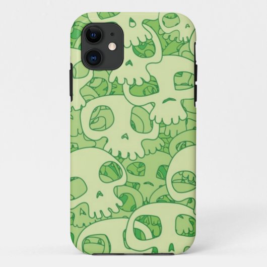 Coole schedels Case-Mate iPhone case (Achterkant)