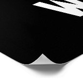 coole schoolbusbestuurster poster (Hoek)