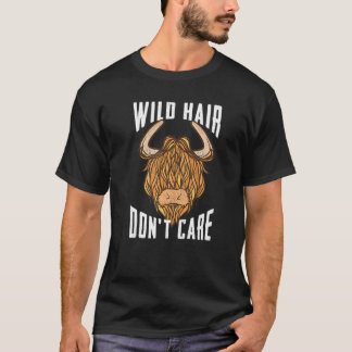 Coole Schotse Hooglandkoe Geschenk Grappige Wilde  T-shirt