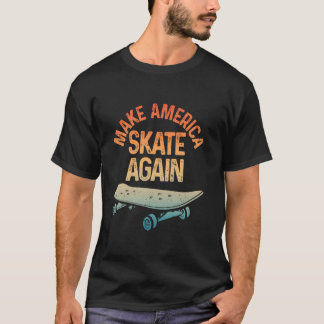 Coole Skateboard Kunst Voor Mannen Vrouwen Skaten  T-shirt