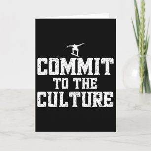 Coole Skateboarder Liefde Skateboarden Cultuur Str Kaart