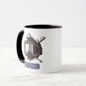 Coole skihelm mok (Voorkant links)