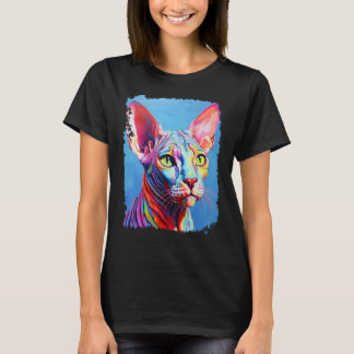 Coole Sphynx Naaktkat T-shirt