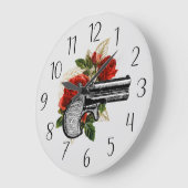 coole steampunk pistool liefhebbers grote klok (Hoek)