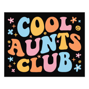 Coole tantes Club III Foto Afdruk