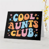 Coole tantes Club III Kaart (Gele Bloem)