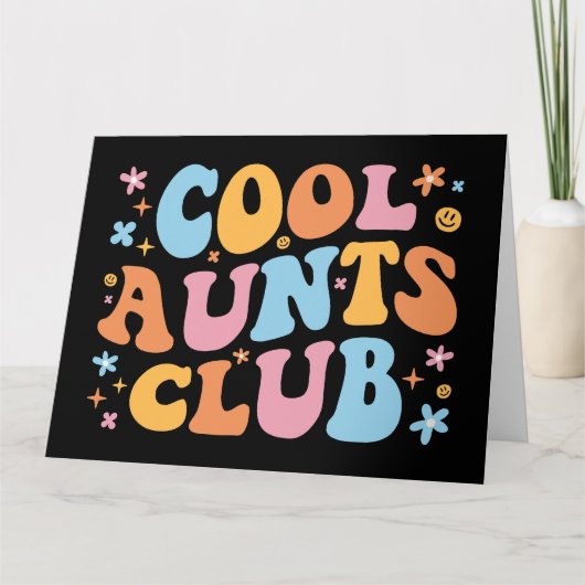 Coole tantes Club III Kaart (Voorkant)