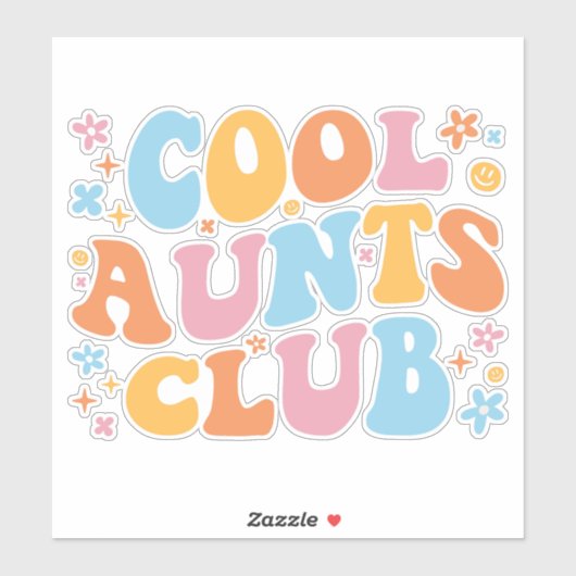 Coole tantes Club III Sticker (Vel)