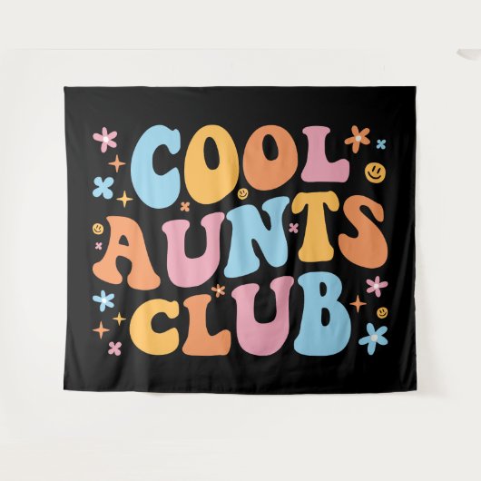 Coole tantes Club III Wandkleed (Voorkant (horizontaal))