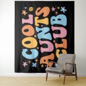 Coole tantes Club III Wandkleed (In situ)