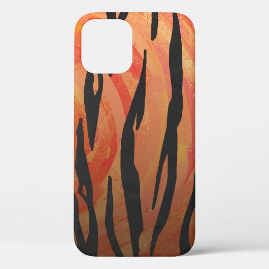 Coole Tijgerstrepen Case-Mate iPhone Case (Achterkant)