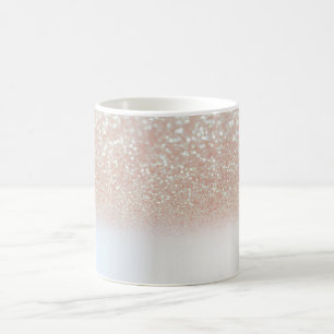 Coole trendy glitter,zilver - Persoonlijk Koffiemok