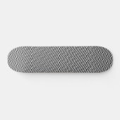 Coole Trippy Zwart-Wit Golf Skateboard (Horizontaal)