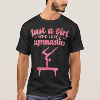 Coole Turnkunst Kunst Voor Meisjes Vrouwen Turnen T-shirt