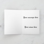  coole, unieke foto-Vaderdag Kaart (Binnen)