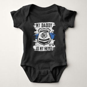 coole unisex kinder politie pa Hero Romper