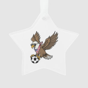 Coole USA Voetbal Adelaar Zonnebril Vintage Patrio Ornament