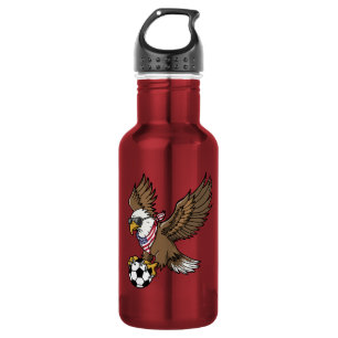 Coole USA Voetbal Adelaar Zonnebril Vintage Patrio Waterfles