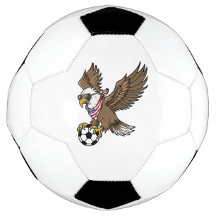 Coole USA-voetbaladelaar-zonnebril vintage patriot Voetbal