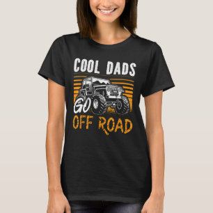 Coole vaders gaan off-road motorcross racen quad o t-shirt