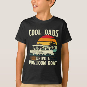 Coole vaders varen met een pontonboot Ponton T-shirt