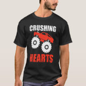 Coole Valentijnsdag Cool Monster Truck L T-shirt (Voorkant)