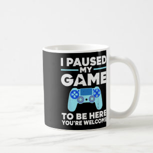Coole videogamekunst voor mannen vrouwen videogame koffiemok