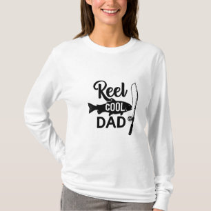 Coole visserij papa T-shirt   Visser