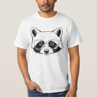 Coole Wasbeer met Bril T-shirt