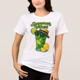 coole zomerse sfeer Tri-Blend shirt