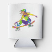 Cooler Girl Skateboarder (Voorkant)