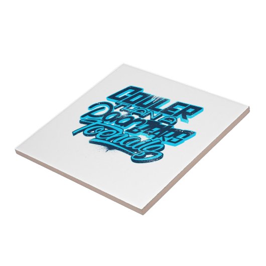 Cooler Than A Polar Bear's Toenails Classic Tegeltje (Zijkant)