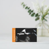 Coolest Automotive Visitekaartjes Sjabloon (Staand voorkant)